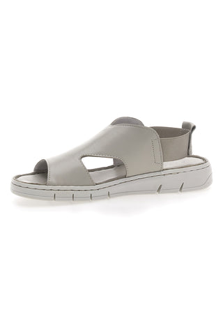 Sandali Grigio con Elastico E Tomaia in Pelle Incrociata PITTARELLO FOCUS 3324926