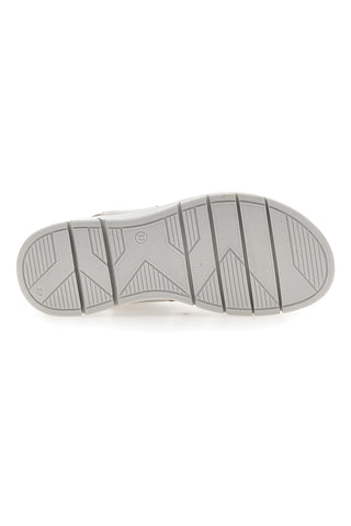 Sandali Grigio con Elastico E Tomaia in Pelle Incrociata PITTARELLO FOCUS 3324926