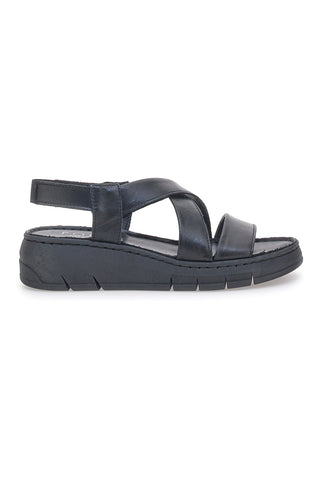 Sandali Neri con Elastico Posteriore e Platform PITTARELLO FOCUS 3316124