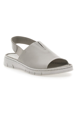 Graue Sandalen mit elastischer Rückseite aus echtem Leder PITTARELLO FOCUS 3316134