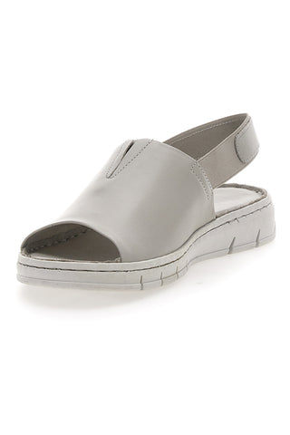 Graue Sandalen mit elastischer Rückseite aus echtem Leder PITTARELLO FOCUS 3316134