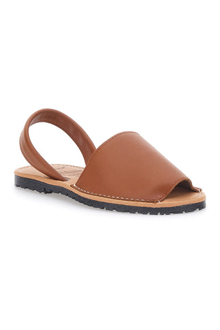 Brauner Minorcan Open Toe Synthetikmaterial Fly Nature MN101