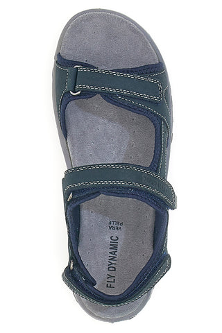 Sandali blu sportivi con chiusura regolabile Fly Dynamic FD54