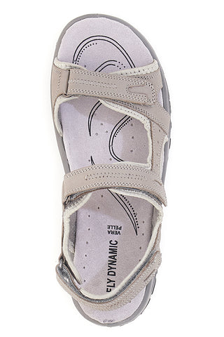 Sandali Grigi con Strappo in Velcro Fly Dynamic FD51