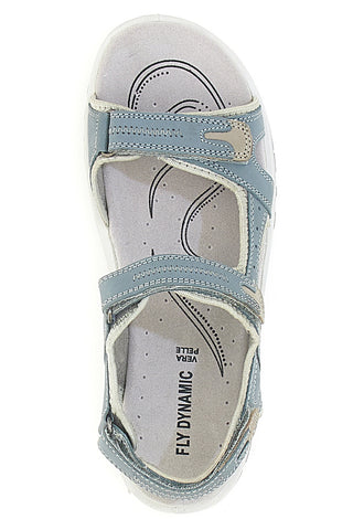 Sandali sportivi azzurri con chiusura regolabile Fly Dynamic FD51
