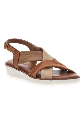 Brandy-Sandalen mit Obermaterial aus echtem Leder MIO TEMPO 24A030