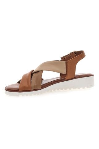 Brandy-Sandalen mit Obermaterial aus echtem Leder MIO TEMPO 24A030