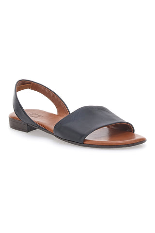 Sandali Bassi Nero in Vera Pelle Pittarello Look 225265