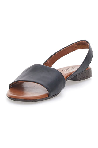 Sandali Bassi Nero in Vera Pelle Pittarello Look 225265