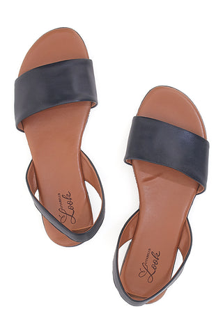 Sandali Bassi Nero in Vera Pelle Pittarello Look 225265