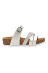 Ciabatte Bianche Con Sottopiede in pelle Pittarello Eco 293A410