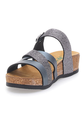 Ciabatte Piombo Con Sottopiede in pelle Pittarello Eco 293A410