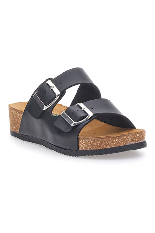 Ciabatte Nere Con Doppia Fascia Pittarello Eco 293A350S