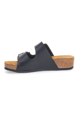 Ciabatte Nere Con Doppia Fascia Pittarello Eco 293A350S