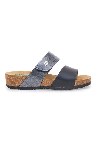 Sandali blu con plantare comfort PITTARELLO ECO 293A485SR