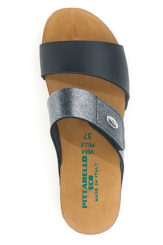 Blaue Sandalen mit Komfortfußbett PITTARELLO ECO 293A485SR