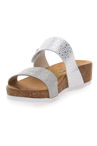 Weiße Hausschuhe mit Komfortsohle PITTARELLO ECO 293A480SR