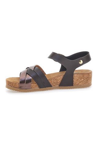 Sandali Marroni con fasce incrociate PITTARELLO ECO 293A850SR