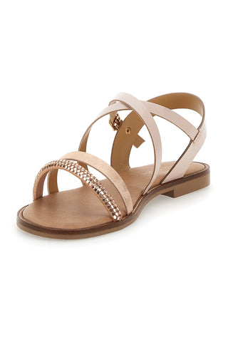 Le Havre Paris Puderrosa Damensandalen 5449