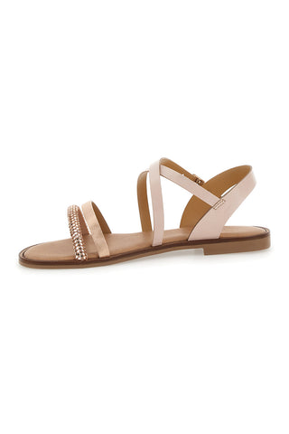 Le Havre Paris Puderrosa Damensandalen 5449