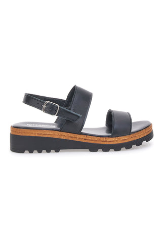 Schwarze Sandalen mit Doppelband Made in Italy PITTARELLO 299470811