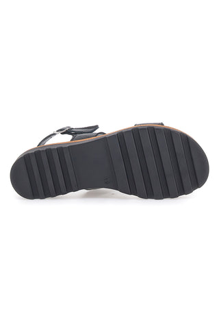 Schwarze Sandalen mit Doppelband Made in Italy PITTARELLO 299470811
