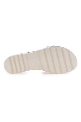 Ciabatte Bianche con Fibbia Decorativa Made in Italy PITTARELLO 356670811