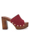 Zoccoli Mules Vinaccia con borchie PITTARELLO LOVE 35011/SC