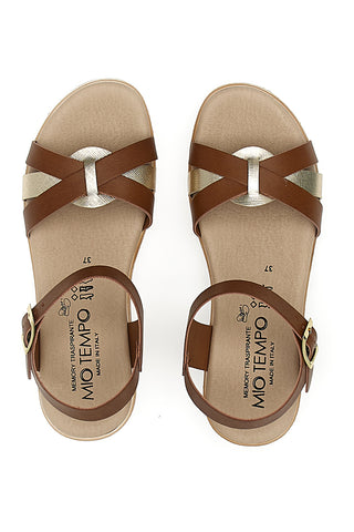Sandali con cinturino marroni  MIO TEMPO LR253229