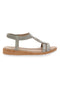 Niedrige Ice-Sandalen mit Strass MIO TEMPO LR253420