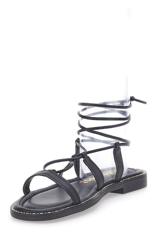 Schwarze römische Sandale CAFE' COST MK3614363