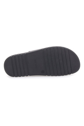 Schwarze Hausschuhe mit hoher Sohle und breitem Band Pittarello Love 32441926