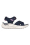 Sandali blu navy con fasce incrociate regolabili Skechers ARCH FIT 2.0 SANDAL FEELIN' BRIGHT
