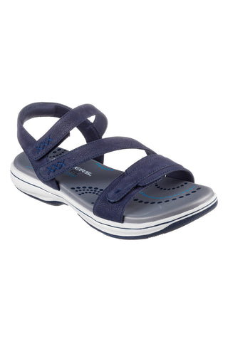 Sandali blu navy con fasce regolabili Skechers BAYSHORE BASIC NECESSITY