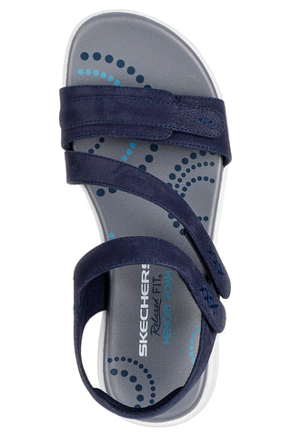 Sandali blu navy con fasce regolabili Skechers BAYSHORE BASIC NECESSITY