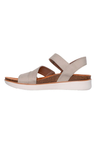 Taupe Sandalen mit verstellbaren Riemen Skechers LIFTED COMFORT