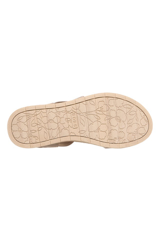 Taupe Sandalen mit Kreuzriemen und Arch Fit Skechers Arch Fit Oasis B Perf