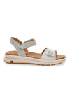 Relife weiße Riemchensandalen 67172670802
