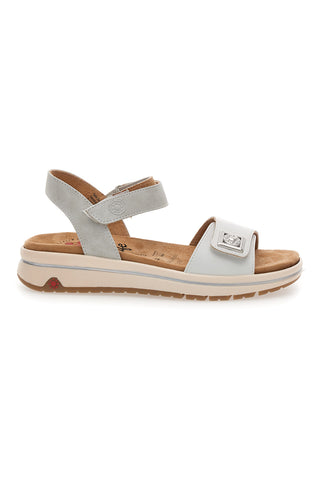 Relife weiße Riemchensandalen 67172670802