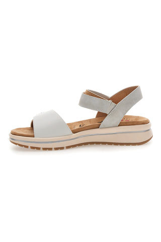 Relife weiße Riemchensandalen 67172670802