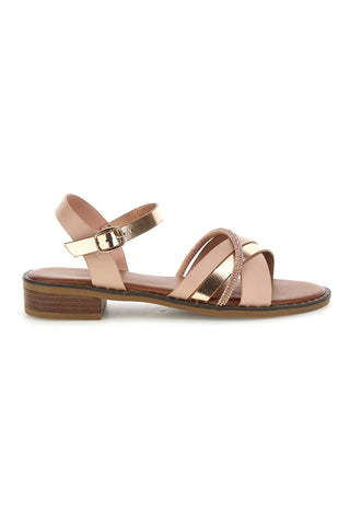Sandali nude con fascette decorative Mon dieu PREA120