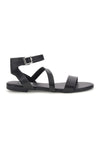 Schwarze Riemchensandalen The first PREA1350