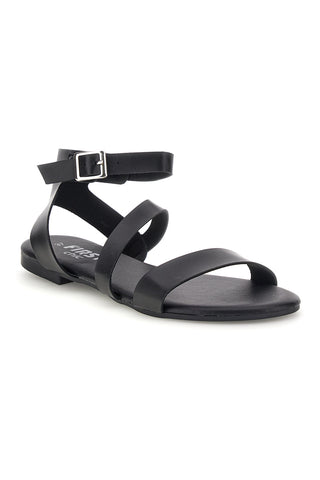 Schwarze Riemchensandalen The first PREA1350