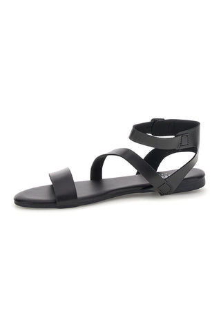 Schwarze Riemchensandalen The first PREA1350