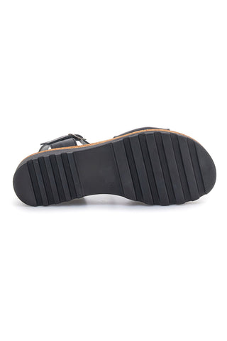 Sandali Neri in vera pelle Made in Italy con cinturino Pittarello 3185070811
