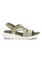Grüne Sandalen mit mehreren Riemen First active 1