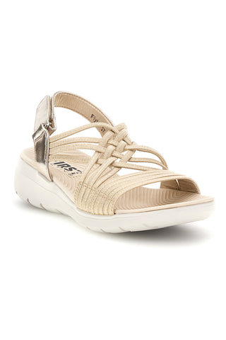 Goldene Sandalen mit mehreren Riemen First active 1