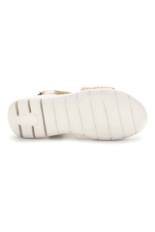 Goldene Sandalen mit mehreren Riemen First active 1