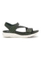 Grüne Sandalen mit Gummibändern First active 2