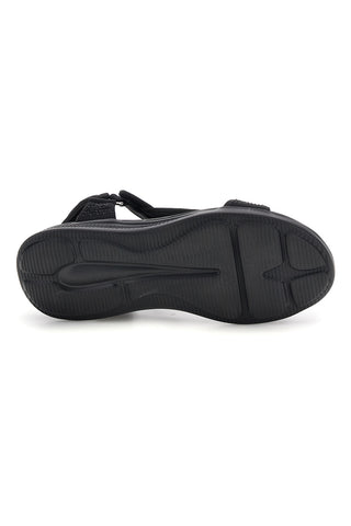 Schwarze Sandalen mit strassbesetzten Riemchen First active 3